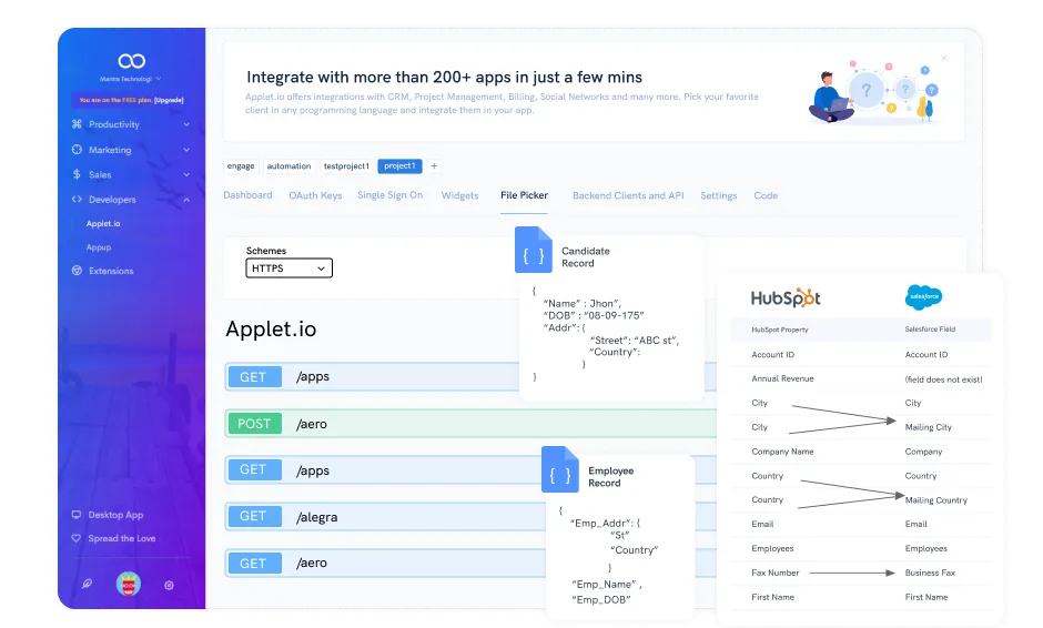 customer support api leave note